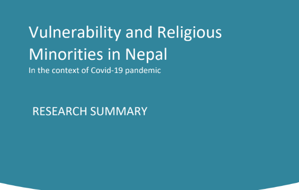 Vulnerability and Religious Minorities in Nepal In the context of Covid-19 pandemic
